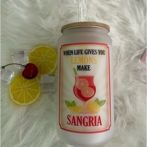 ❤️🍹Beer Can Glass Jar❤️🍹